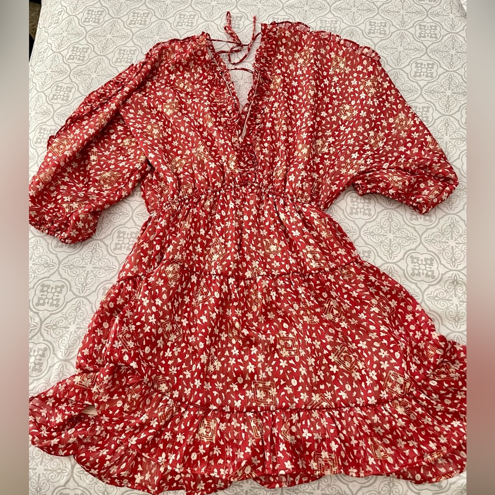 Vici Tiered Babydoll Dress